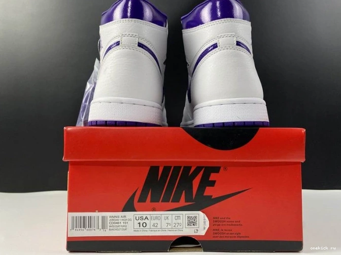 Rep Onekick HIGH RETRO 1 AIR CD0461-151 JORDAN COURT PURPLE 0526